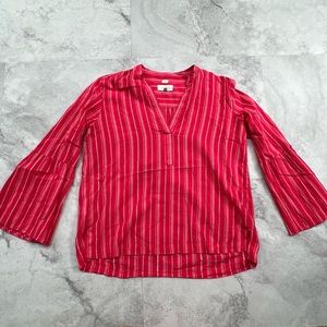 Loft Ann Taylor Softened Shirt Pink‎ Size XS Xsmall